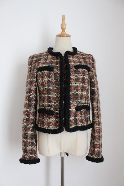 MALENE BIRGER TWEED JACKET - SIZE 6