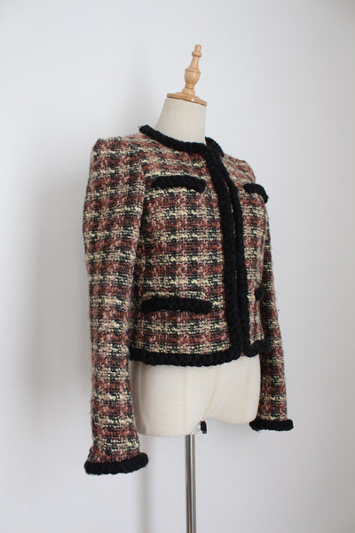 MALENE BIRGER TWEED JACKET - SIZE 6