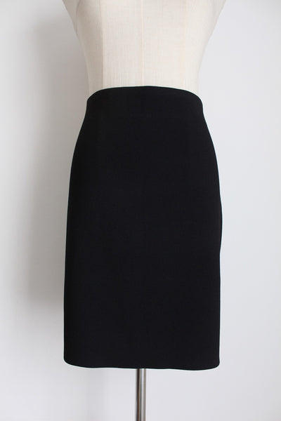 COS STRETCH KNIT SKIRT BLACK - SIZE XL