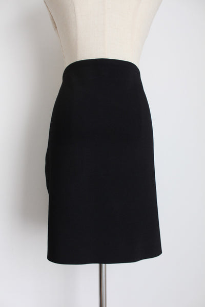 COS STRETCH KNIT SKIRT BLACK - SIZE XL