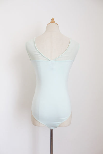 FOREVER NEW BEADED BODY SUIT MINT - SIZE 6