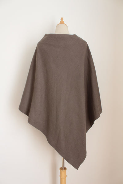 PONCHO SHAWL STONE - ONE SIZE