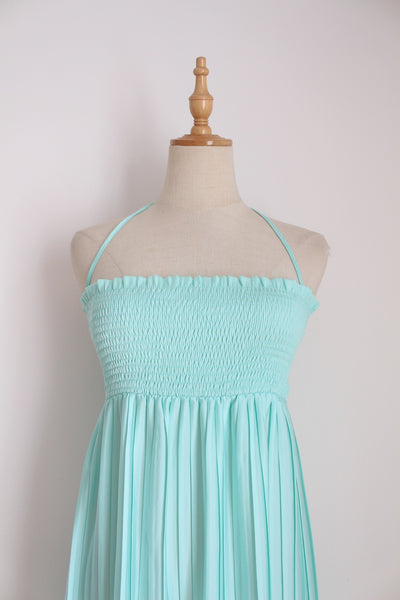 PATRIZIA PEPE PLEATED DRESS MINT - SIZE 12