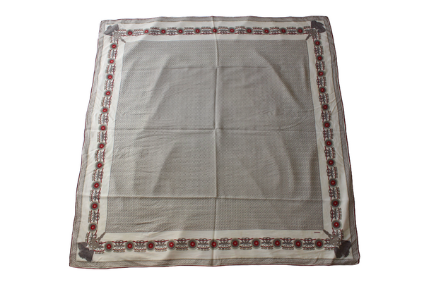 CHANEL 100% SILK SCARF EXTRA LARGE