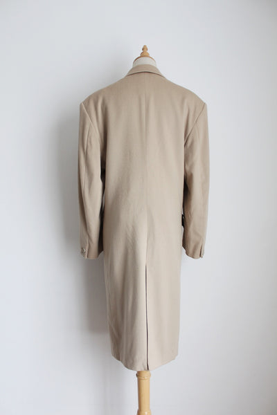 LADY WERTHER WOOL DOUBLE BREASTED COAT - SIZE 10
