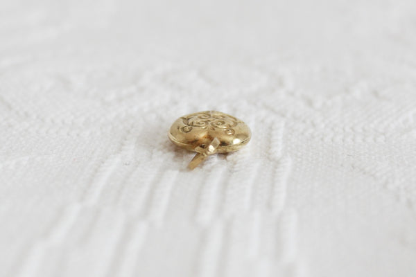 9CT GOLD HEART CHARM PENDANT