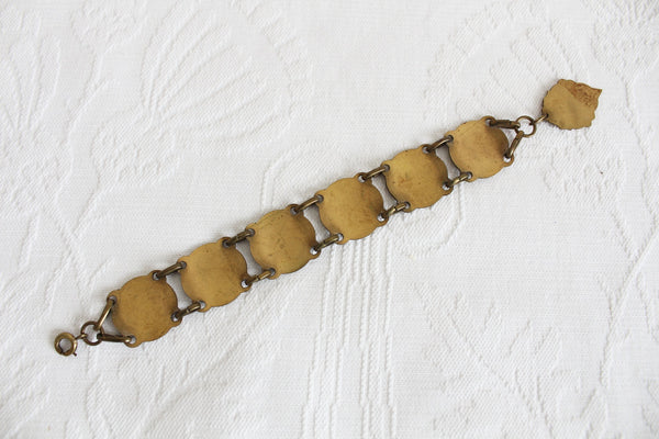 VINTAGE DUTCH BRASS BRACELET