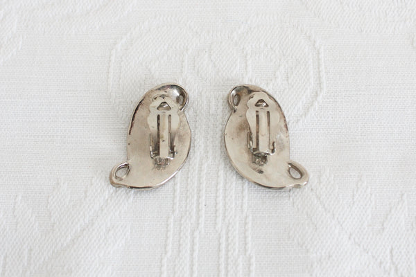 VINTAGE LEAF LARGE CLIP-ONS