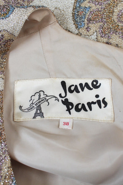 JANE PARIS VINTAGE SHIMMERY MAXI DRESS - SIZE 10