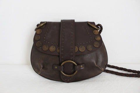 JIGSAW GENUINE LEATHER SLING BAG