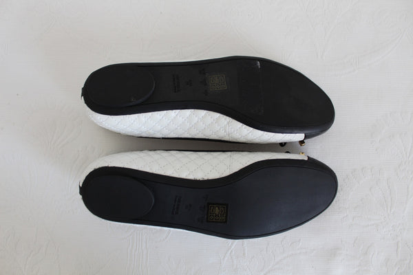 LUELLA GENUINE LEATHER BALLET FLATS - SIZE 4