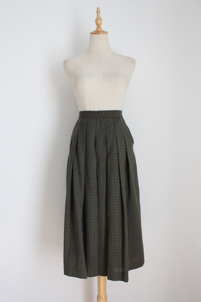 BOGNER WOOL WIDE LEG PLEATED CULOTTES - SIZE 10