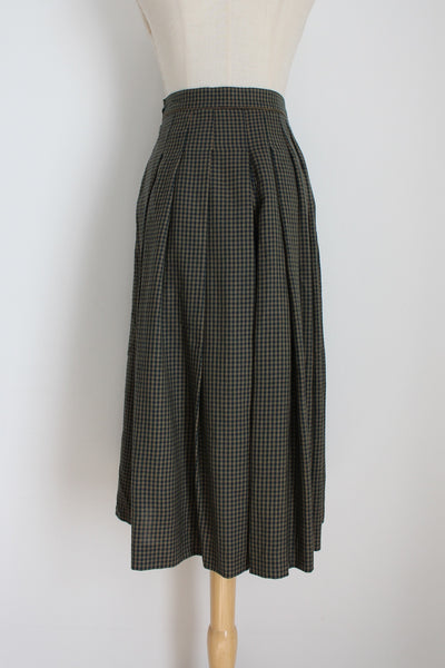 BOGNER WOOL WIDE LEG PLEATED CULOTTES - SIZE 10