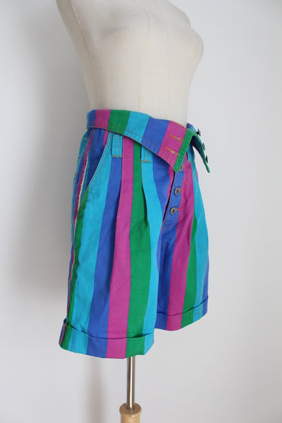 SISSY BOY STRIPED DENIM SHORTS - SIZE 8