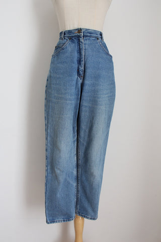 VINTAGE HIGH WAIST MOM JEANS - SIZE 6
