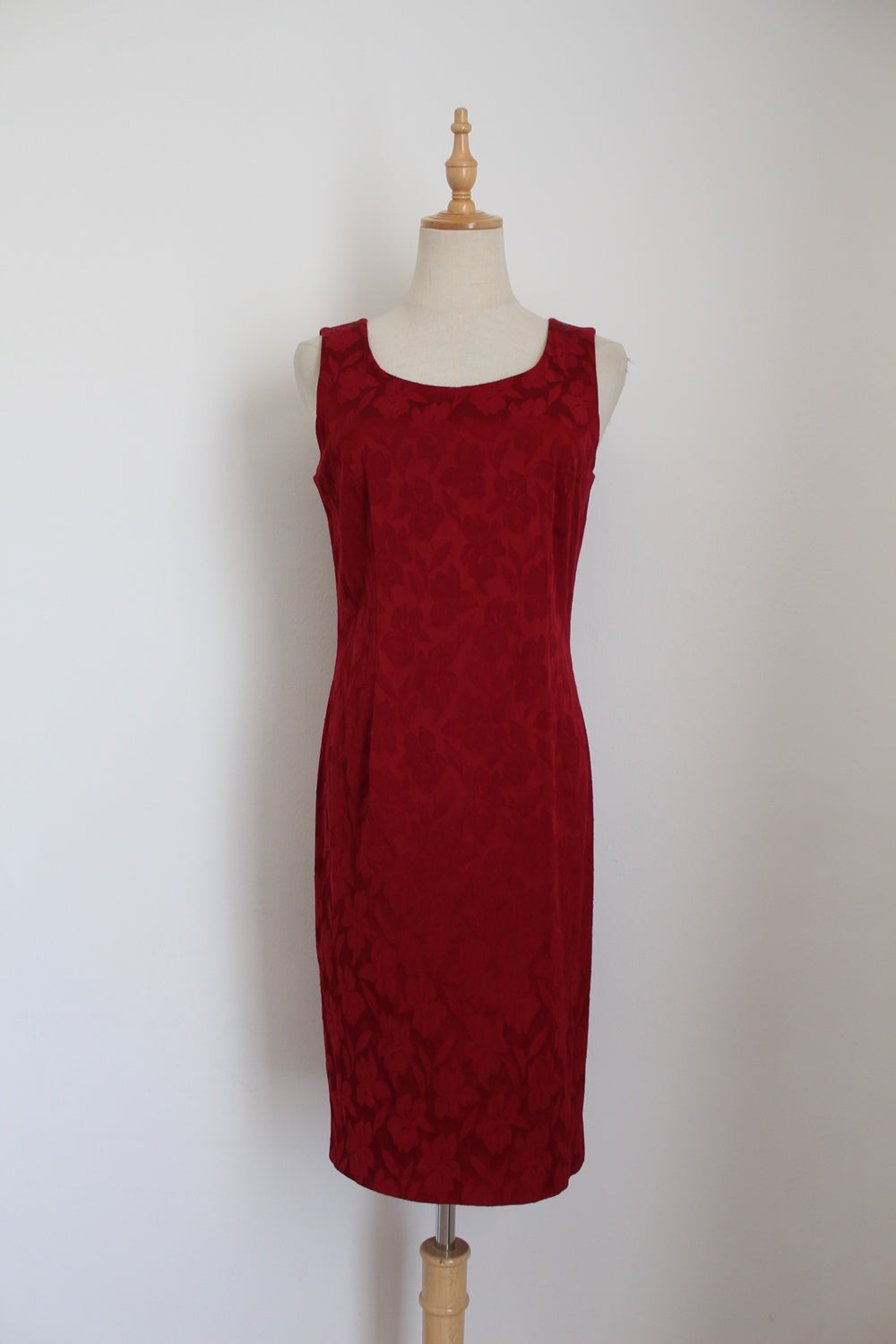 MARILYN ANSELM FOR HOBBS DRESS RED - SIZE 10