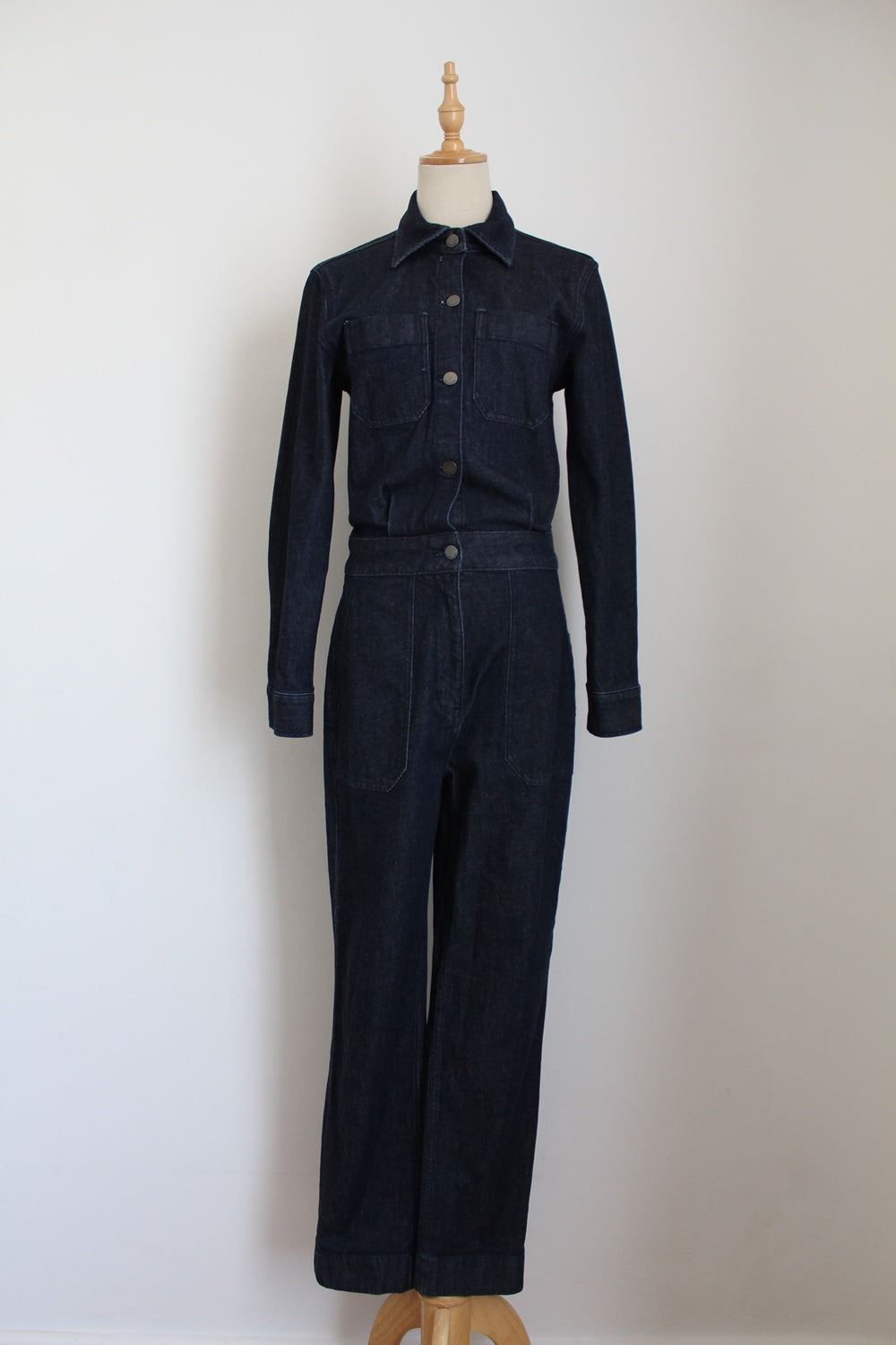 COUNTRY ROAD DENIM JUMPSUIT - SIZE 8