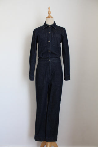 COUNTRY ROAD DENIM JUMPSUIT - SIZE 8