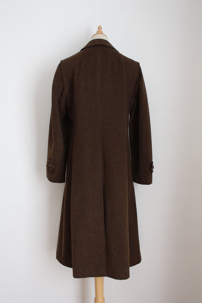 SALKO AUSTRIA ALPACA WOOL VINTAGE COAT - SIZE 12