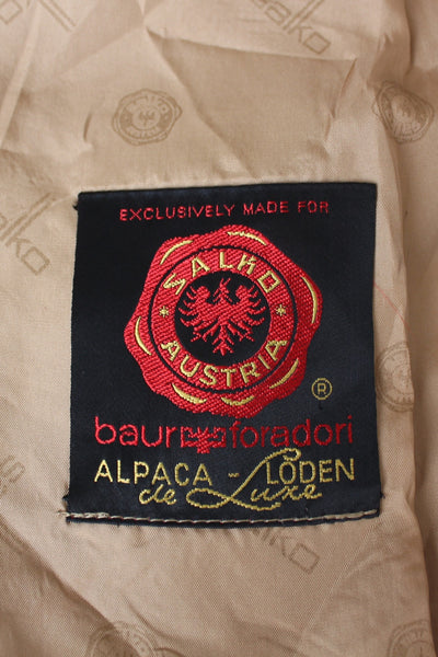 SALKO AUSTRIA ALPACA WOOL VINTAGE COAT - SIZE 12