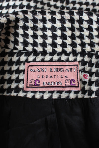 MAXI LIBRATI PARIS VINTAGE WOOL JACKET - SIZE 10
