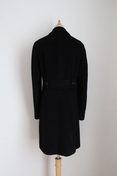 BOSS BY HUGO BOSS WOOL CASHMERE COAT - SIZE 10