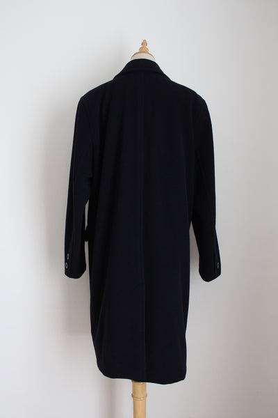 WEINBERG PARIS WOOL VINTAGE JACKET NAVY - SIZE 12