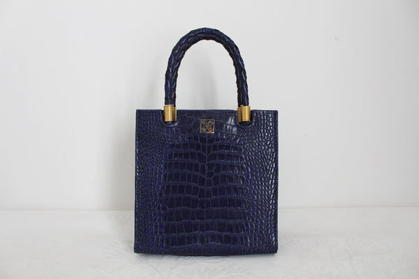 HEMISPHERE SUD MAURITIUS CROC MINI BAG