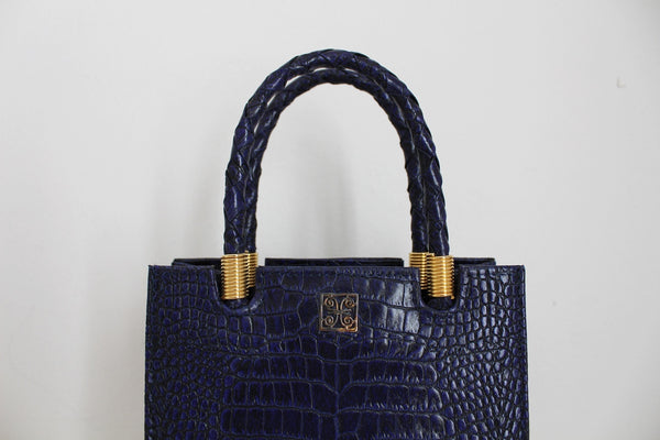 HEMISPHERE SUD MAURITIUS CROC MINI BAG