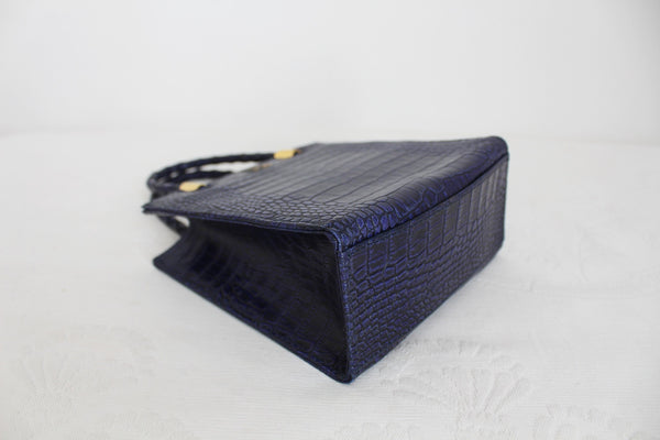 HEMISPHERE SUD MAURITIUS CROC MINI BAG