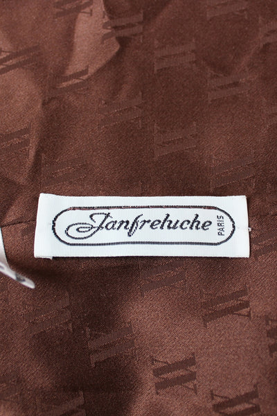 JANFRELUCHE PARIS BLAZER BROWN - SIZE 12