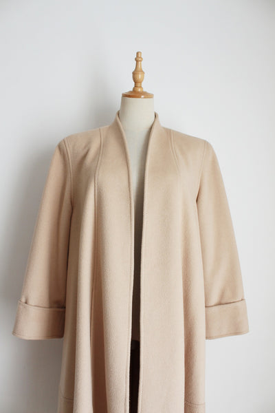 AVEDON ITALY VINTAGE WOOL CASHMERE COAT - SIZE 16