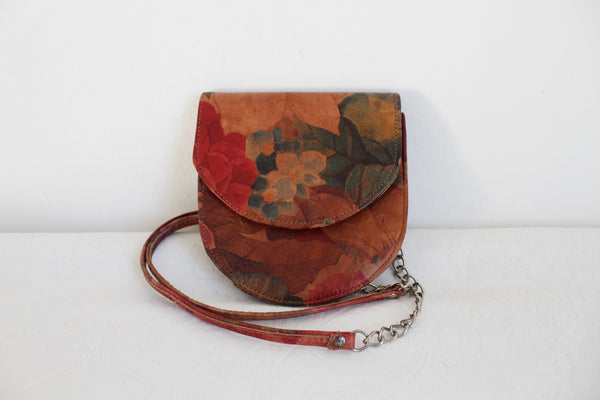 GENUINE LEATHER PRINTED BELT BAG ARGENTINA