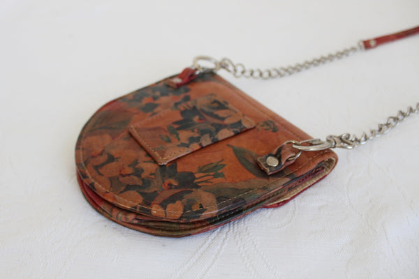 GENUINE LEATHER PRINTED BELT BAG ARGENTINA