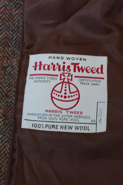 WALBUSCH HARRIS TWEED WOOL BLAZER - SIZE 16