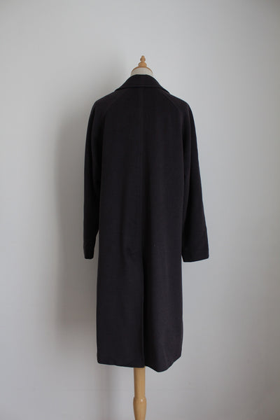 CHARLES MAUDRET PARIS WOOL CASHMERE COAT - SIZE 14