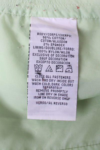 TOMMY HILFIGER CORDUROY JACKET GREEN - SIZE 10