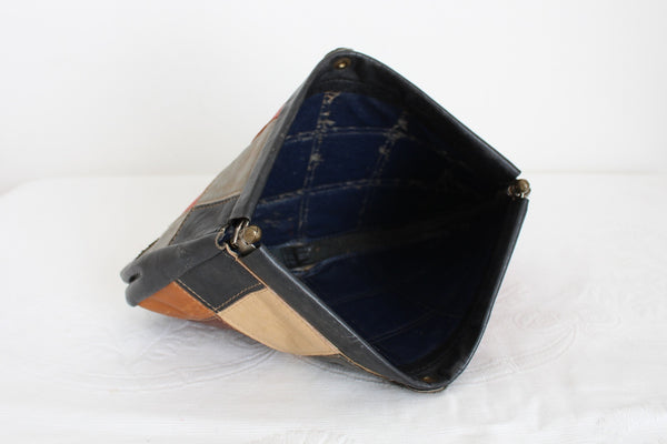 VINTAGE PATCHWORK CLUTCH MULTICOLOUR
