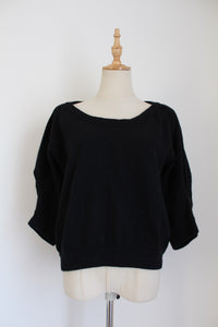 COUNTRY ROAD WOOL JERSEY BLACK - SIZE L
