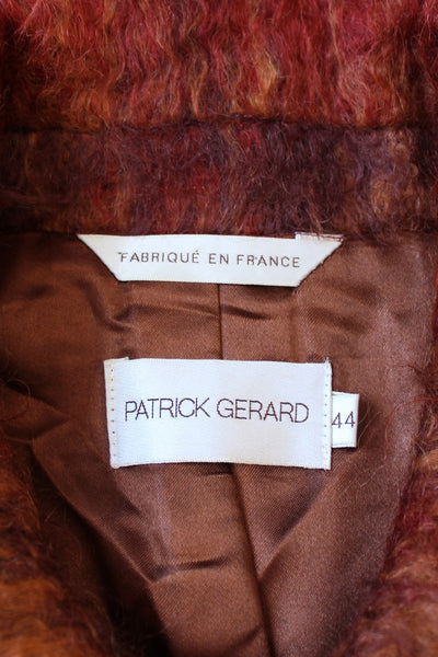 PATRICK GERARD MOHAIR COAT FRANCE - SIZE 14