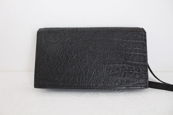 VINTAGE BUFFALO SKIN BOX SLING GREY