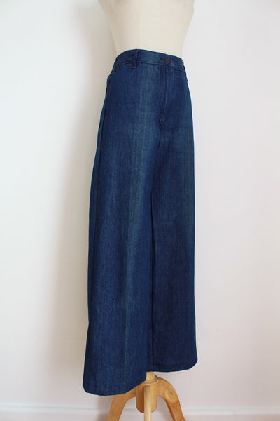 VINTAGE WIDE LEG DENIM JEANS - SIZE 6