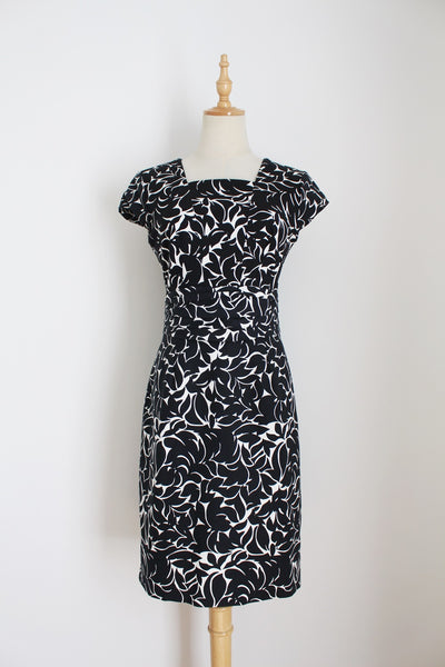 CHARTER CLUB SHIFT DRESS BLACK - SIZE 8