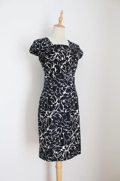 CHARTER CLUB SHIFT DRESS BLACK - SIZE 8