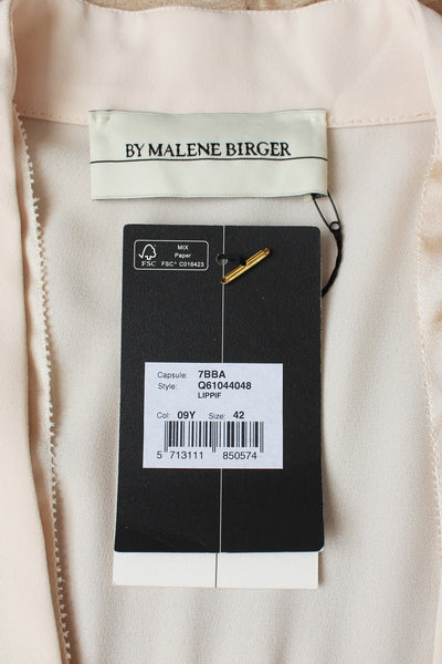 MALENE BIRGER BLOUSE CREAM - SIZE 14