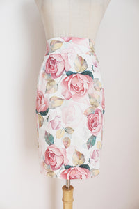 SOPHIA LEE FLORAL PENCIL SKIRT - SIZE 12