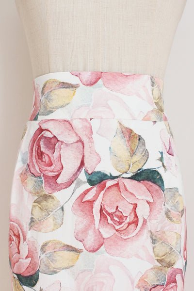 SOPHIA LEE FLORAL PENCIL SKIRT - SIZE 12