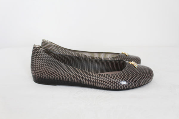 VIVIENNE WESTWOOD + MELISSA JELLY FLATS - SIZE 7