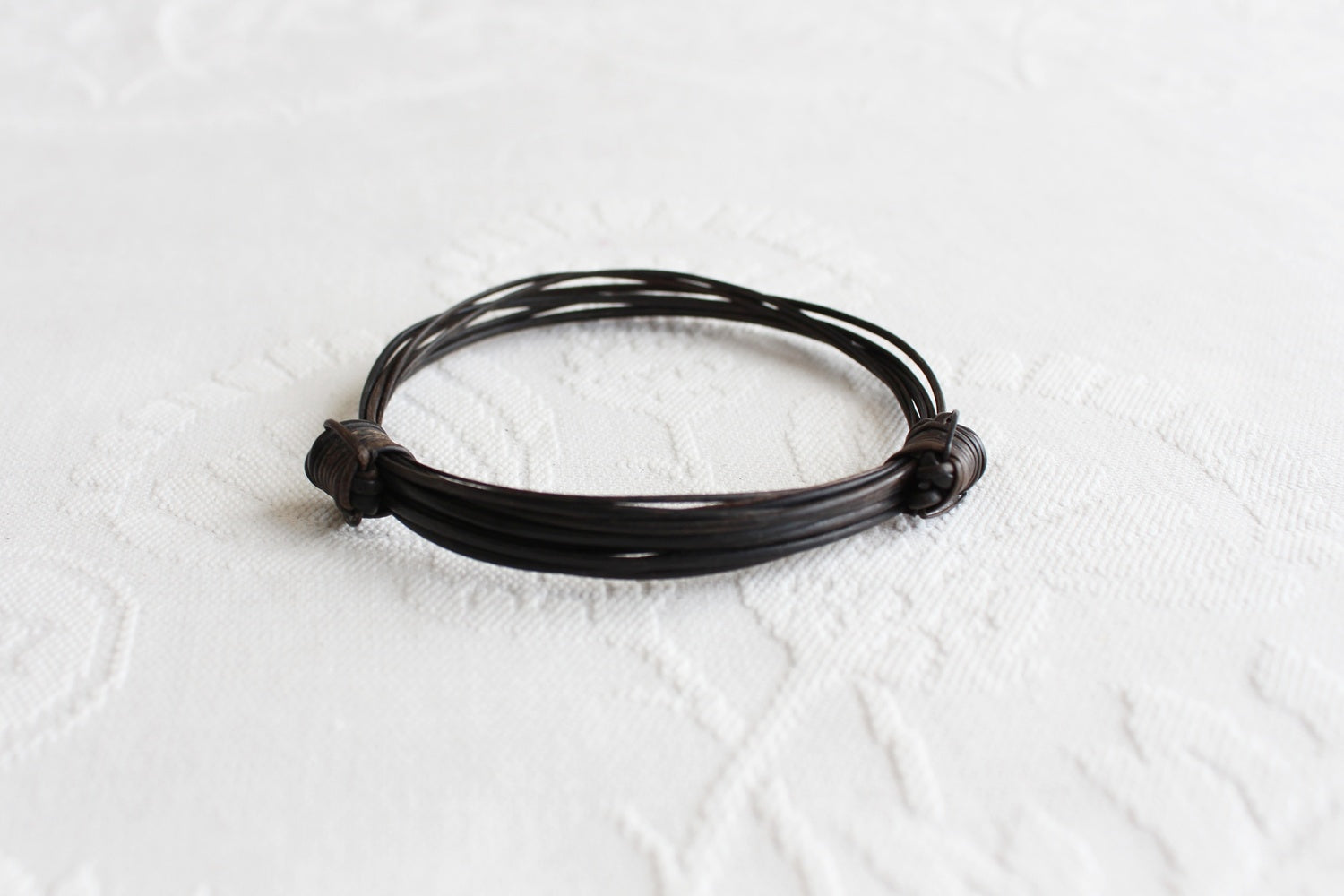 GENUINE ELEPHANT HAIR BRACELET ADJUSTABLE