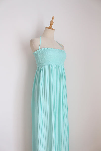 PATRIZIA PEPE PLEATED DRESS MINT - SIZE 12